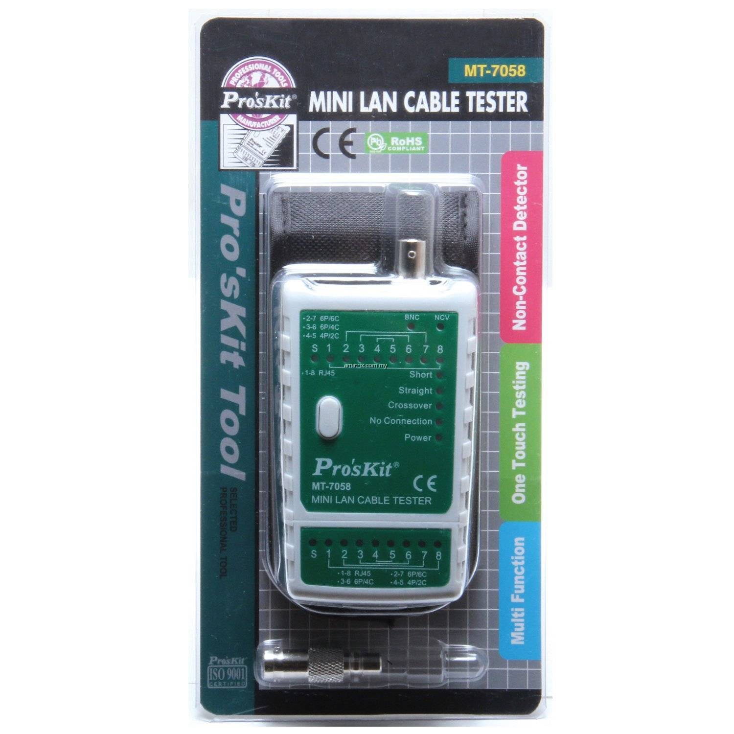 PROSKIT MT7058 Mini Lan Cable Tester